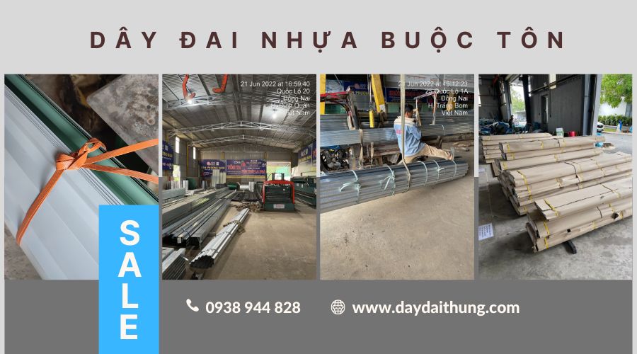 Dây đai nhựa buộc tôn - Công Ty TNHH MTV TM DV Thần Sơn